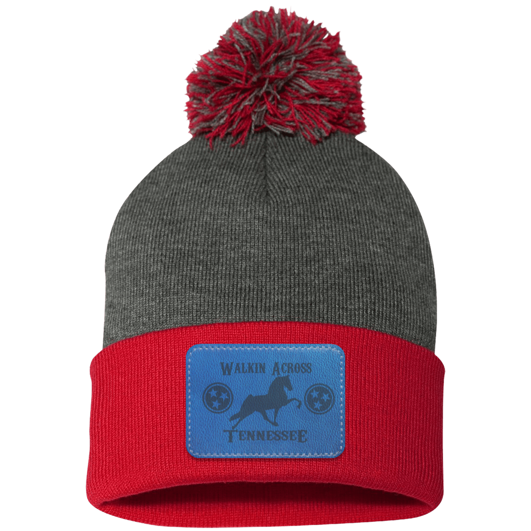 WALKIN ACROSS TENNESSEE TWH SP15 Pom Pom Knit Cap - Patch