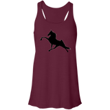 Tennessee Walking Horse Performance (BLACK) B8800 Flowy Racerback Tank