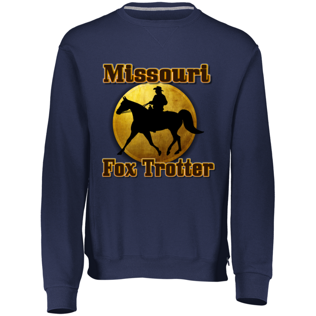 MISSOURI FOX TROTTER 1 998HBB Youth Dri-Power Fleece Crewneck Sweatshirt