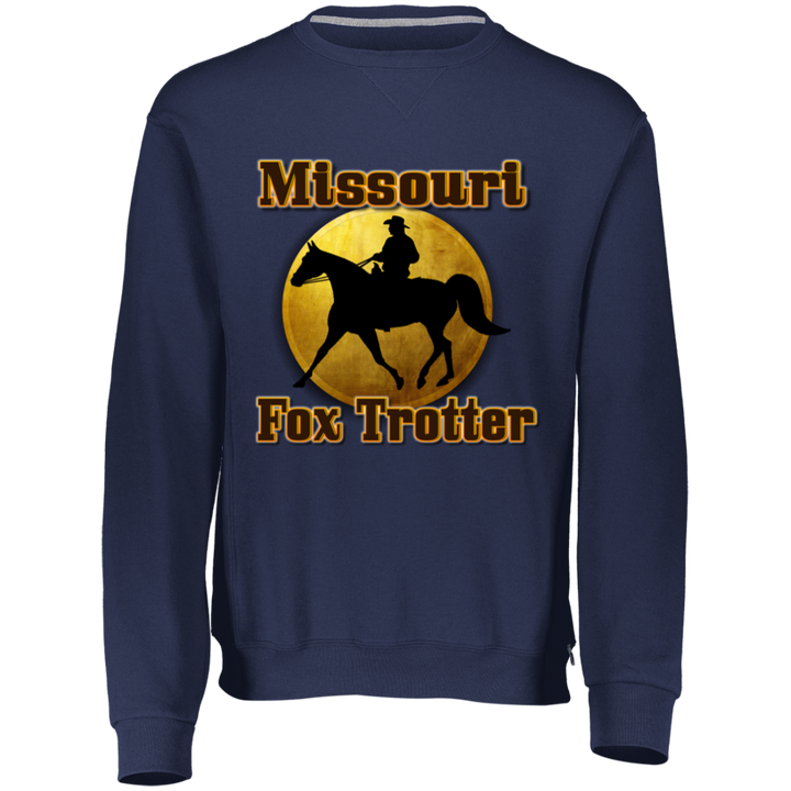 MISSOURI FOX TROTTER 1 998HBB Youth Dri-Power Fleece Crewneck Sweatshirt