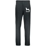 Morgan 596HBM Dri-Power Open Bottom Pocket Sweatpants