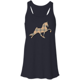 TENNESSEE WALKING PERFORMANCE HORSE  (BURBURY) B8800 Flowy Racerback Tank