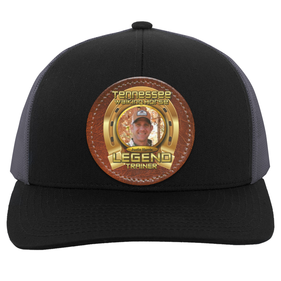 JUSTIN HARRIS (TWH LEGENDS) HAT 104C Trucker Snap Back - Patch