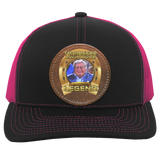 JACK HEFFINGTON (Legends Series) HAT 104C Trucker Snap Back - Patch