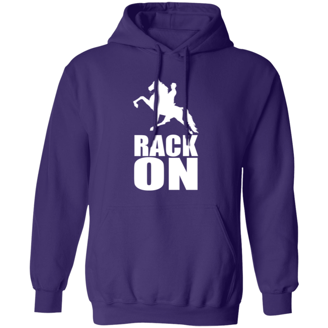 RACK ON RACKING (WHITE ART) G185 Pullover Hoodie