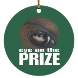 Eye On The Prize SUBORNC Circle Ornament