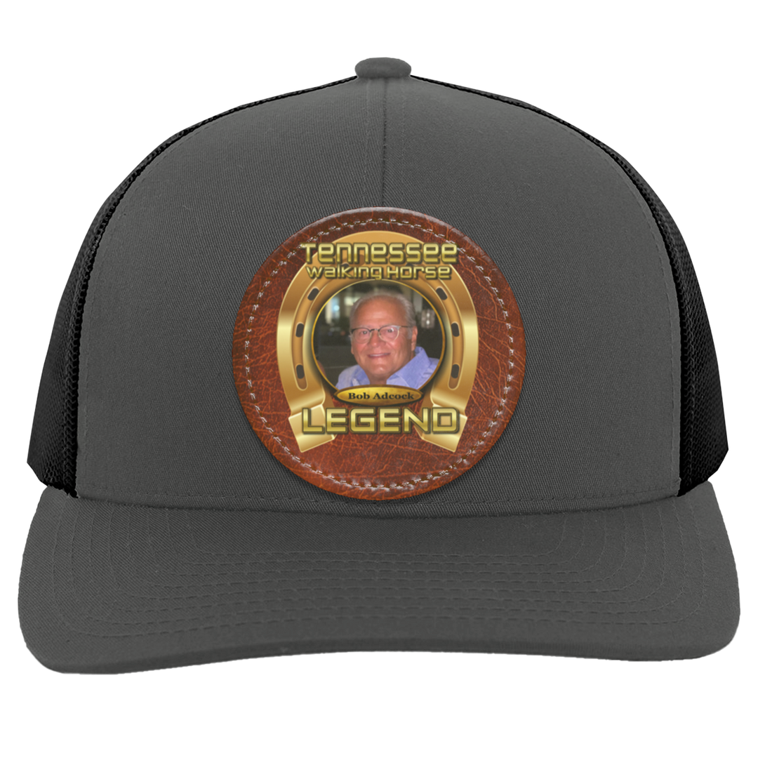 BOB ADCOCK (TWH LEGENDS) HAT 104C Trucker Snap Back - Patch