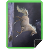 PALOMINO HORSE 1 BSHL Premium Black Sherpa Blanket 60x80