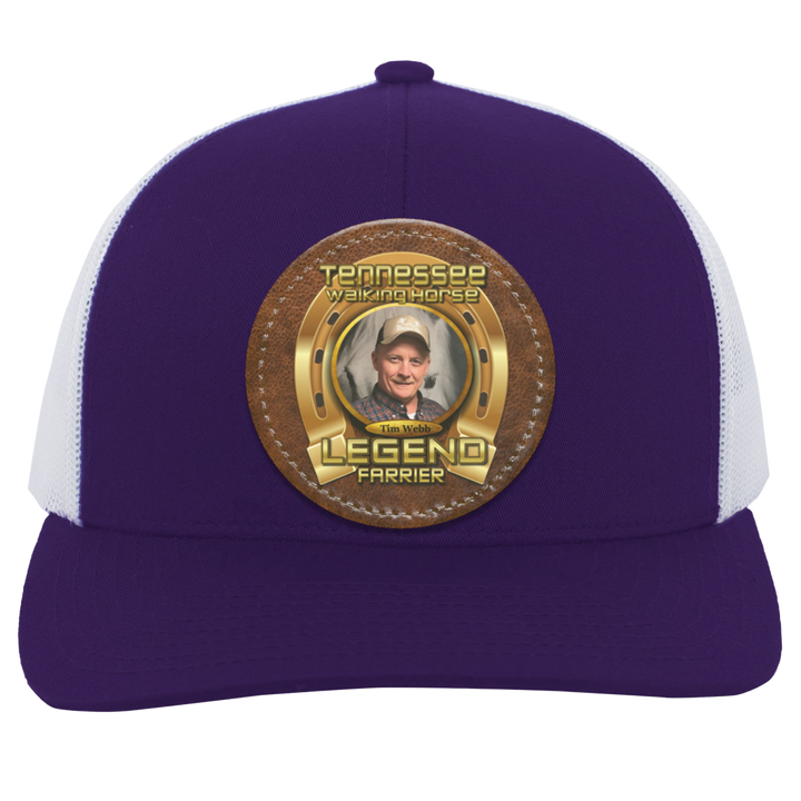TIM WEBB (TWH LEGENDS) HAT 104C Trucker Snap Back - Patch