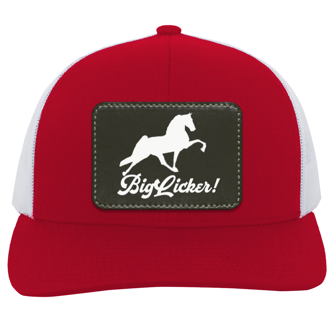 BIG LICKER OVAL 104C Trucker Snap Back - Patch