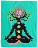 CHAKRAS PLUSH BLANKET (12 STYLES AND SIZES)
