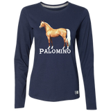 PALOMINO STYLE 1 (WHITE) 4HORSE 64LTTX Ladies’ Essential Dri-Power Long Sleeve Tee
