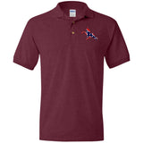 Rebel on the Rail Tennessee Walking Horse Performance G880 Jersey Polo Shirt
