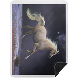 PALOMINO HORSE 1 BSHL Premium Black Sherpa Blanket 60x80