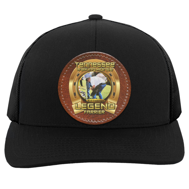 RED UMBERGER (TWH LEGENDS) HAT 104C Trucker Snap Back - Patch