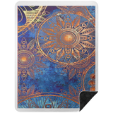 AZTEC 4 BSHL Premium Black Sherpa Blanket 60x80