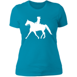 Missouri Fox Trotter LADY FINAL ART WHITE NL3900 Ladies' Boyfriend T-Shirt