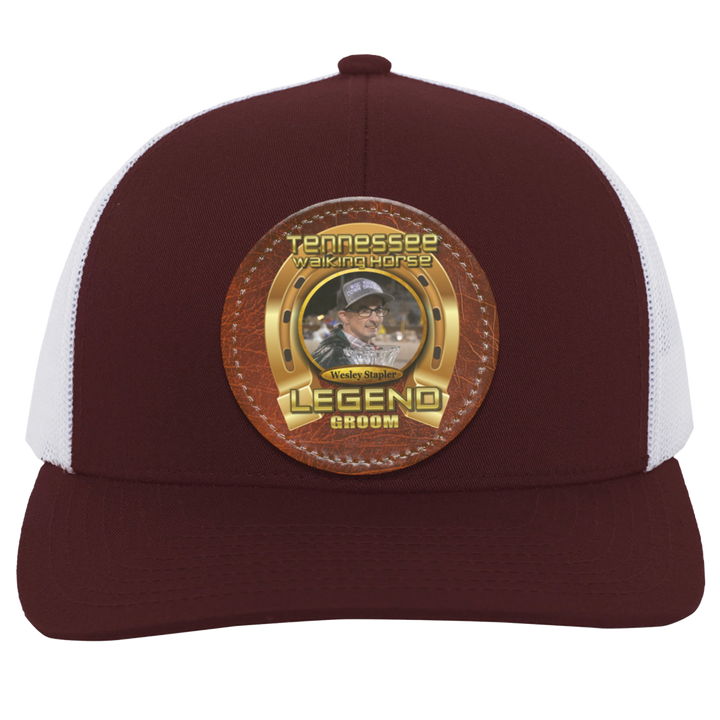WESLEY STAPLER (TWH LEGENDS) HAT 104C Trucker Snap Back - Patch