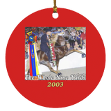 WGC THE WHOLE NINE YARDS SUBORNC Circle Ornament