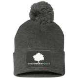 DISCOVERY PLACE RECTANGLE PATCH SP15 Pom Pom Knit Cap - Patch