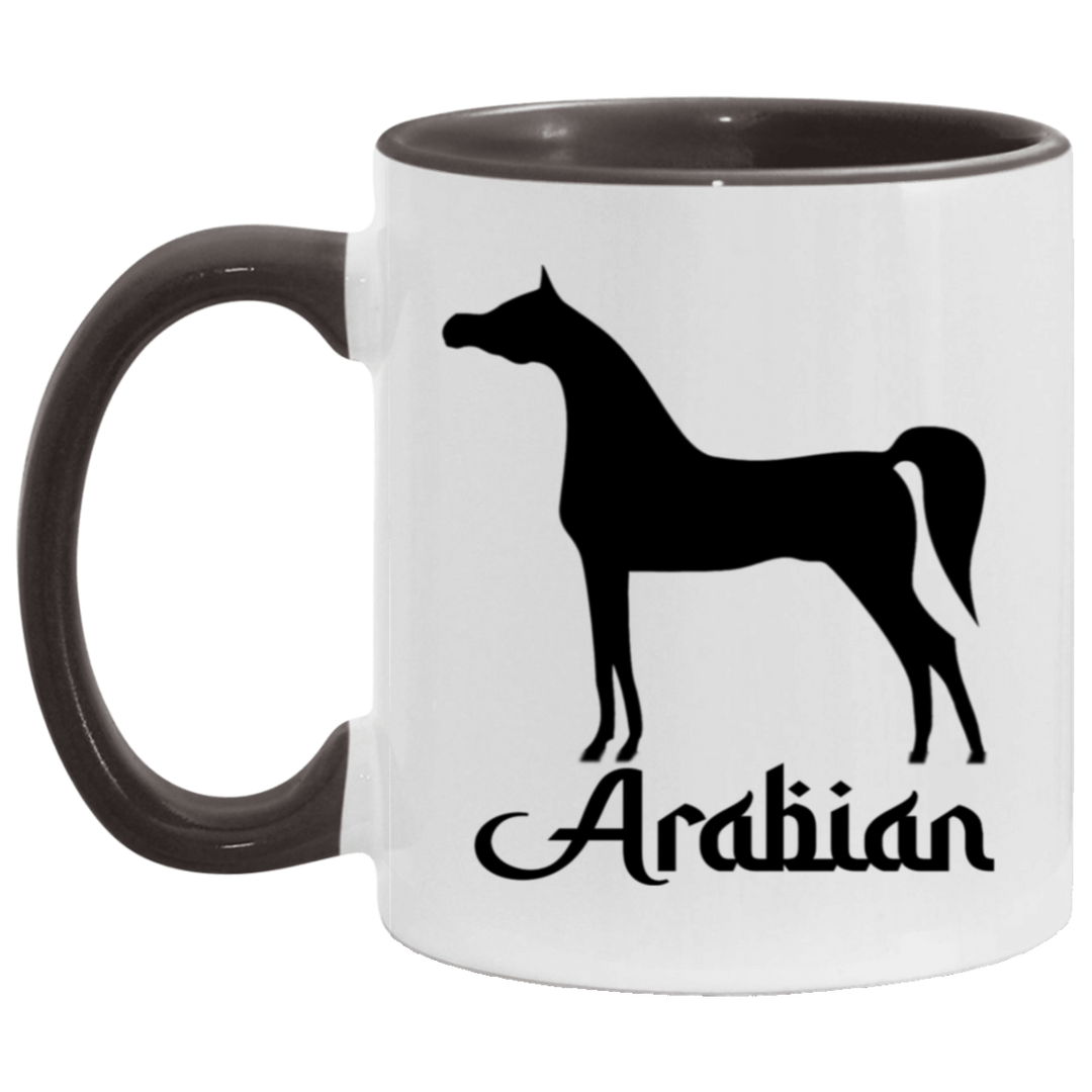 ARABIAN ART TUMBLER 4HORSE AM11OZ 11 oz. Accent Mug