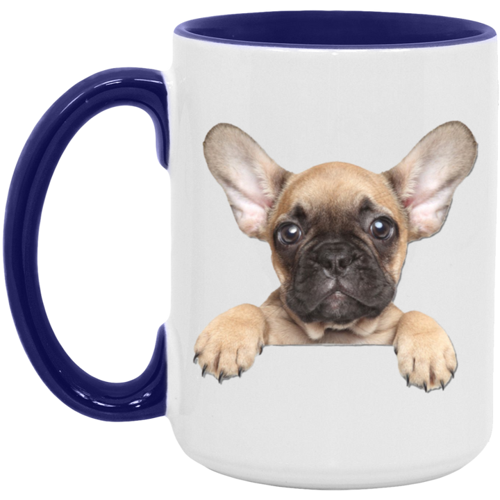 FRENCHIE PUPPY 21 AM15OZ 15oz. Accent Mug