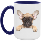 FRENCHIE PUPPY 21 AM15OZ 15oz. Accent Mug