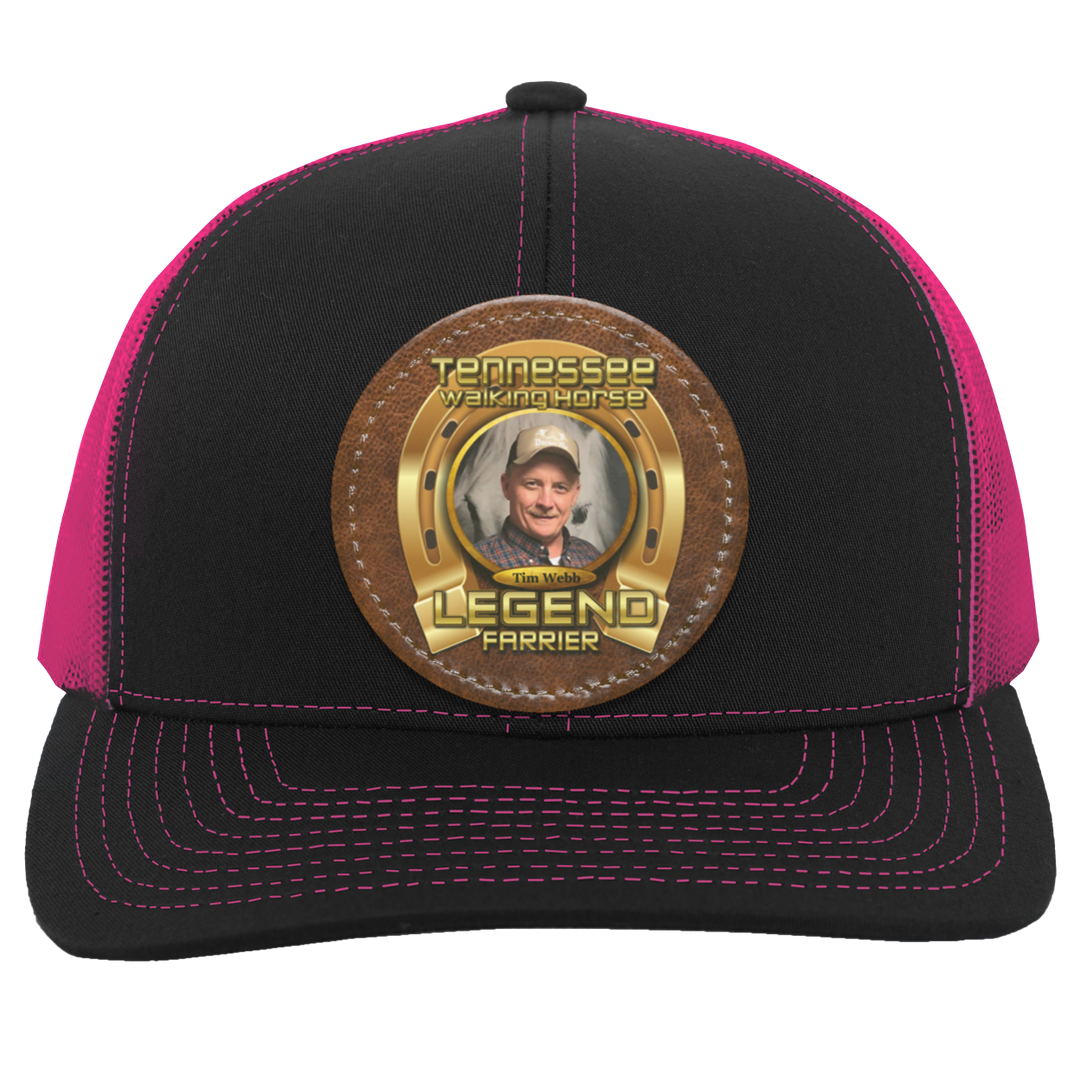 TIM WEBB (TWH LEGENDS) HAT 104C Trucker Snap Back - Patch