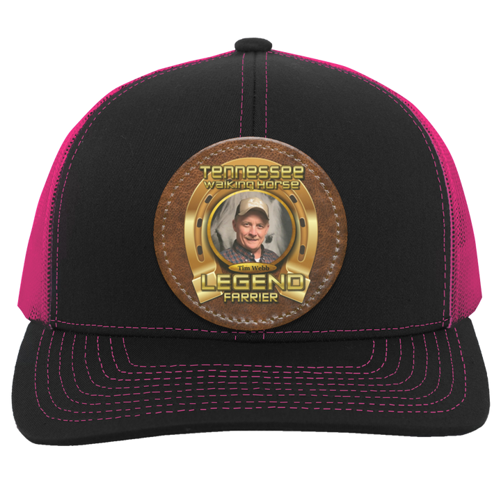TIM WEBB (TWH LEGENDS) HAT 104C Trucker Snap Back - Patch