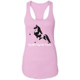 Spotted Saddle Horse NL1533 Ladies Ideal Racerback Tank