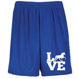 Love (TWH Pleasure) 1851 Youth Moisture-Wicking Mesh Shorts