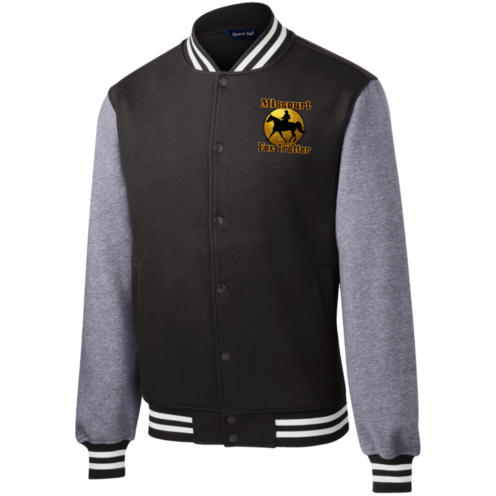 MISSOURI FOX TROTTER 1 ST270 Fleece Letterman Jacket