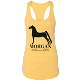MORGAN STYLE 1 4HORSE NL1533 Ladies Ideal Racerback Tank