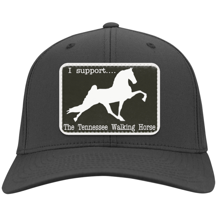 I SUPPORT THE TWH -RECTANGLE CP80 Twill Cap - Patch