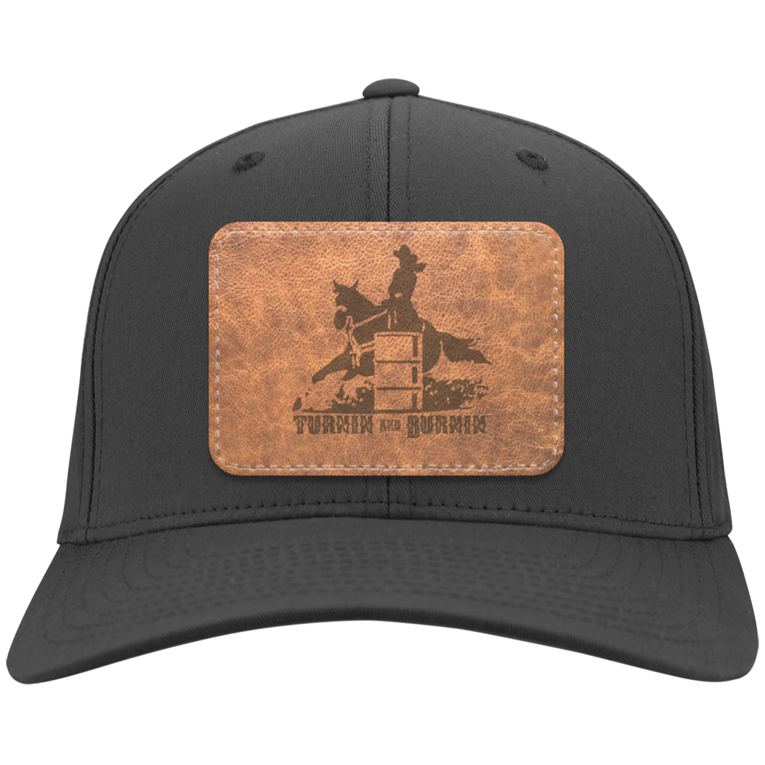 TURNIN AND BURNIN ON LEATHER CP80 Twill Cap - Patch