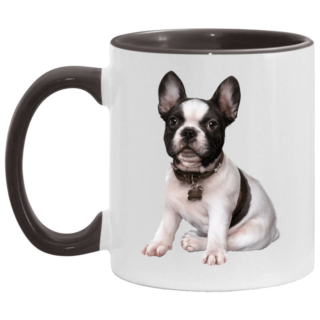 FRENCHIE PUPPY (5) AM11OZ 11 oz. Accent Mug