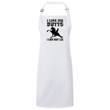 I LIKE BIG BUTTS(blk) RP150 Sustainable Unisex Bib Apron