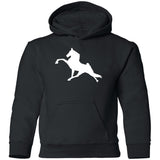 Tennessee Walking Horse Performance (WHITE) G185B Youth Pullover Hoodie