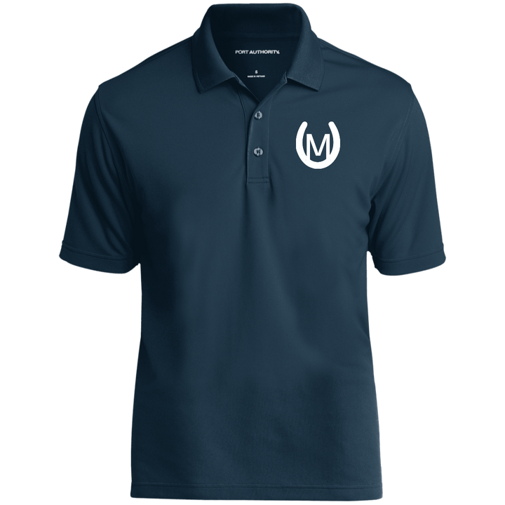 MANES RANCH (white) K110 Dry Zone UV Micro-Mesh Polo