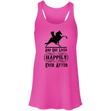 HAPPILY EVER AFTER (TWH Performance) Blk B8800 Flowy Racerback Tank