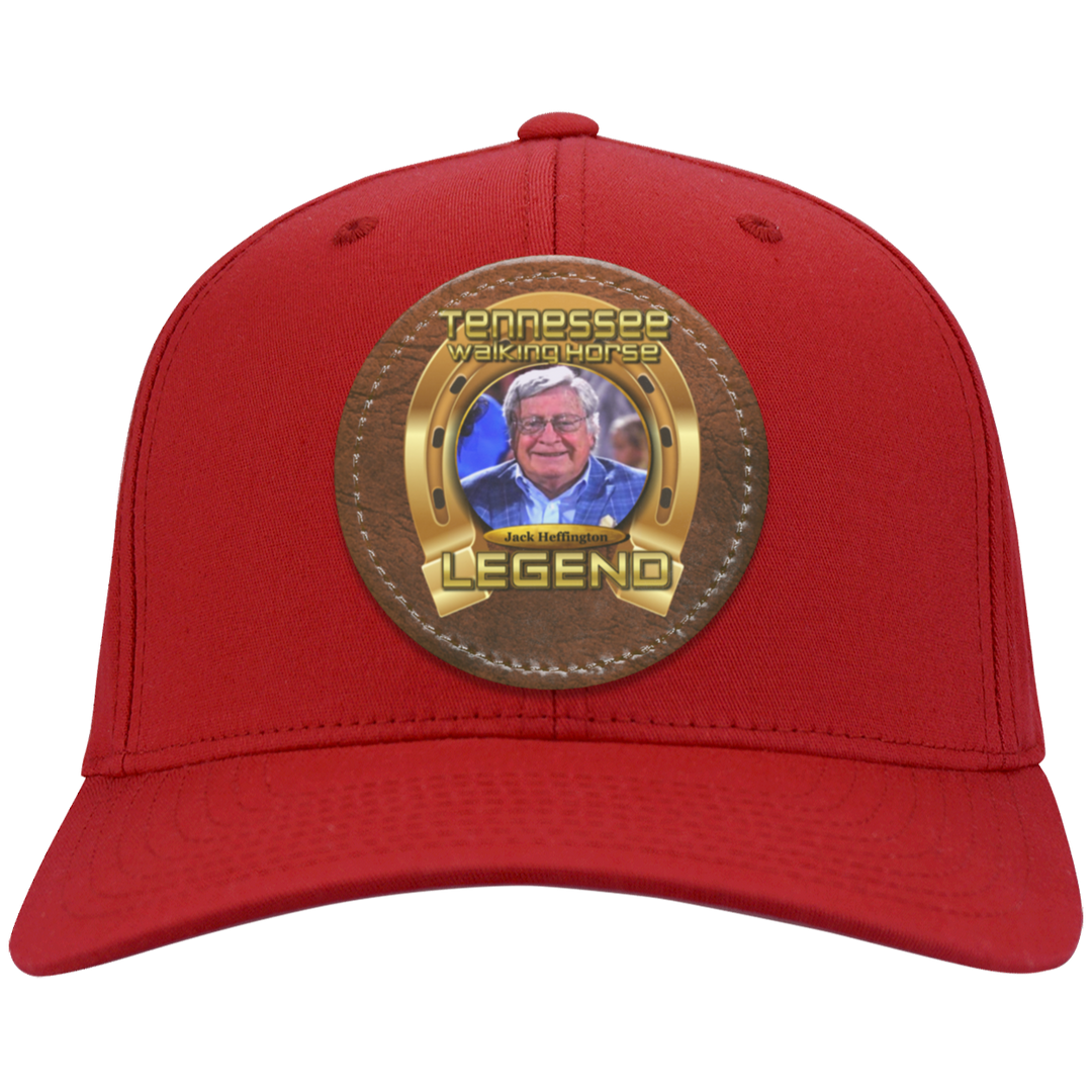 JACK HEFFINGTON (Legends Series) HAT CP80 Twill Cap - Patch