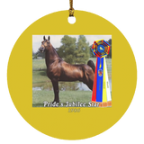 WGC PRIDES JUBILEE STAR SUBORNC Circle Ornament
