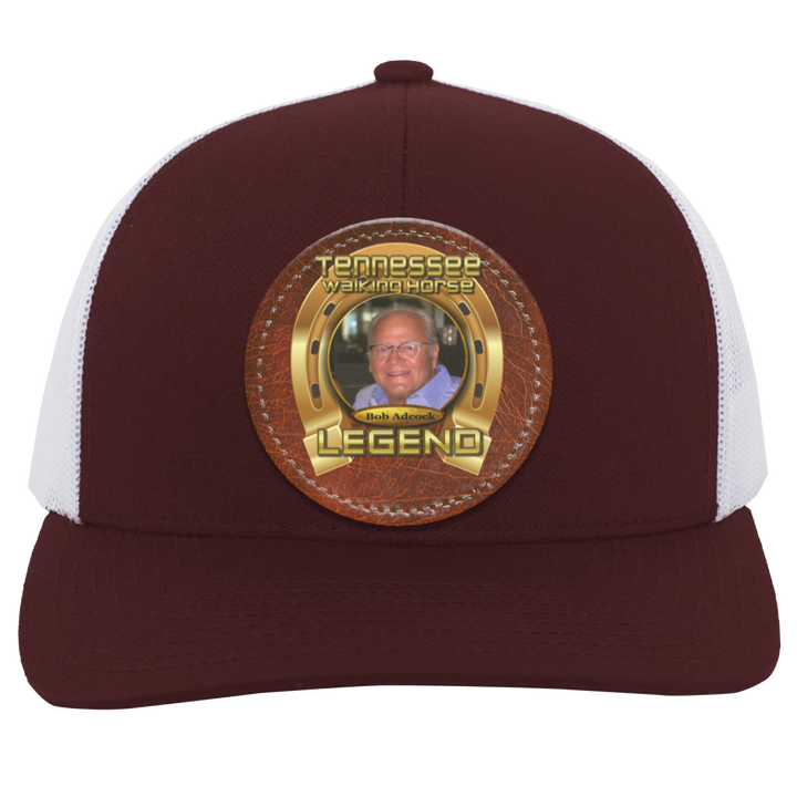 BOB ADCOCK (TWH LEGENDS) HAT 104C Trucker Snap Back - Patch