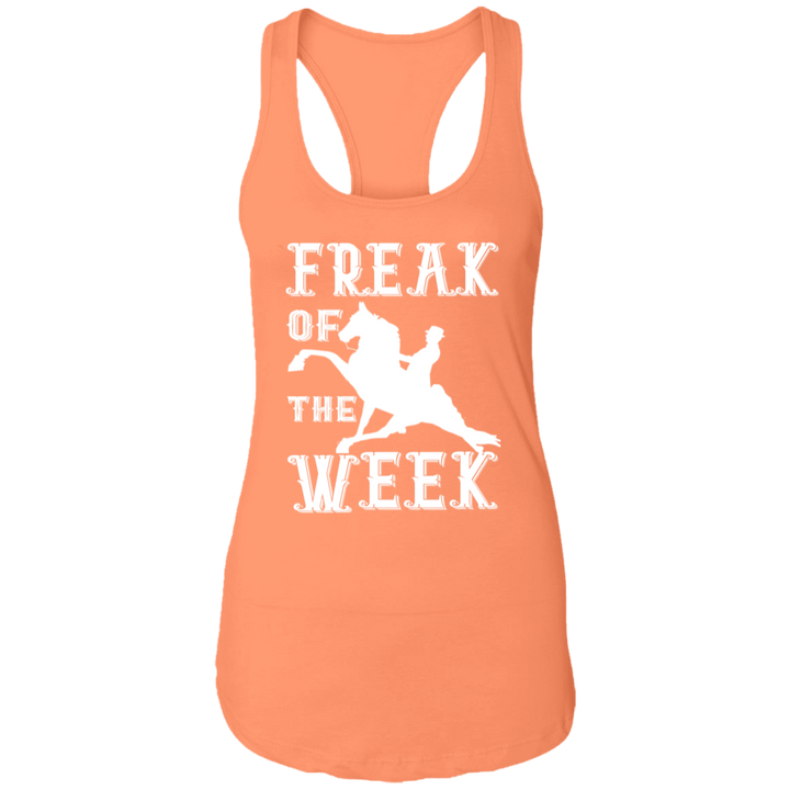 FREAK OF THE WEEK (WHITE) NL1533 Ladies Ideal Racerback Tank