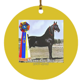 WGC MERRY GO BOY SUBORNC Circle Ornament
