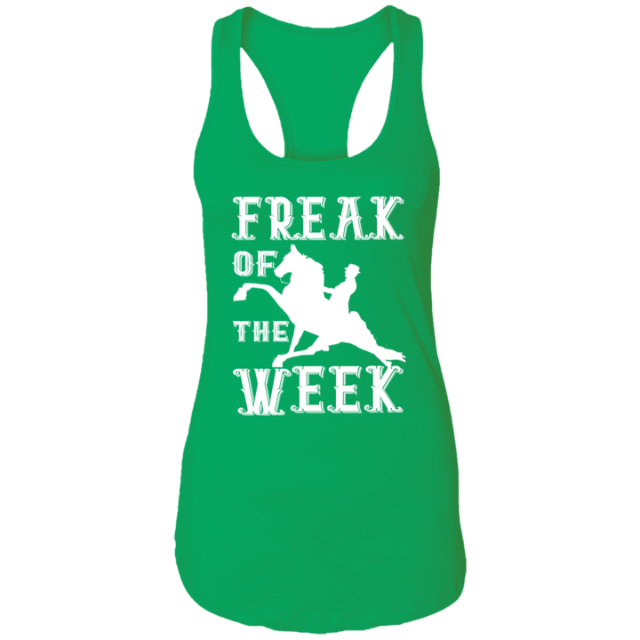 FREAK OF THE WEEK (WHITE) NL1533 Ladies Ideal Racerback Tank