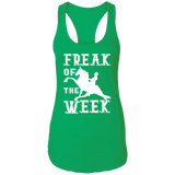 FREAK OF THE WEEK (WHITE) NL1533 Ladies Ideal Racerback Tank
