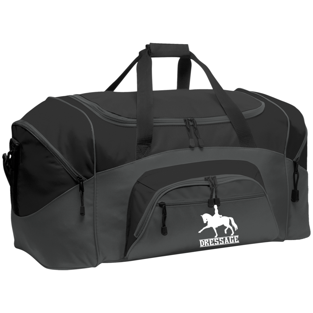 Dressage style 1(WHITE) 4HORSE BG99 Colorblock Sport Duffel