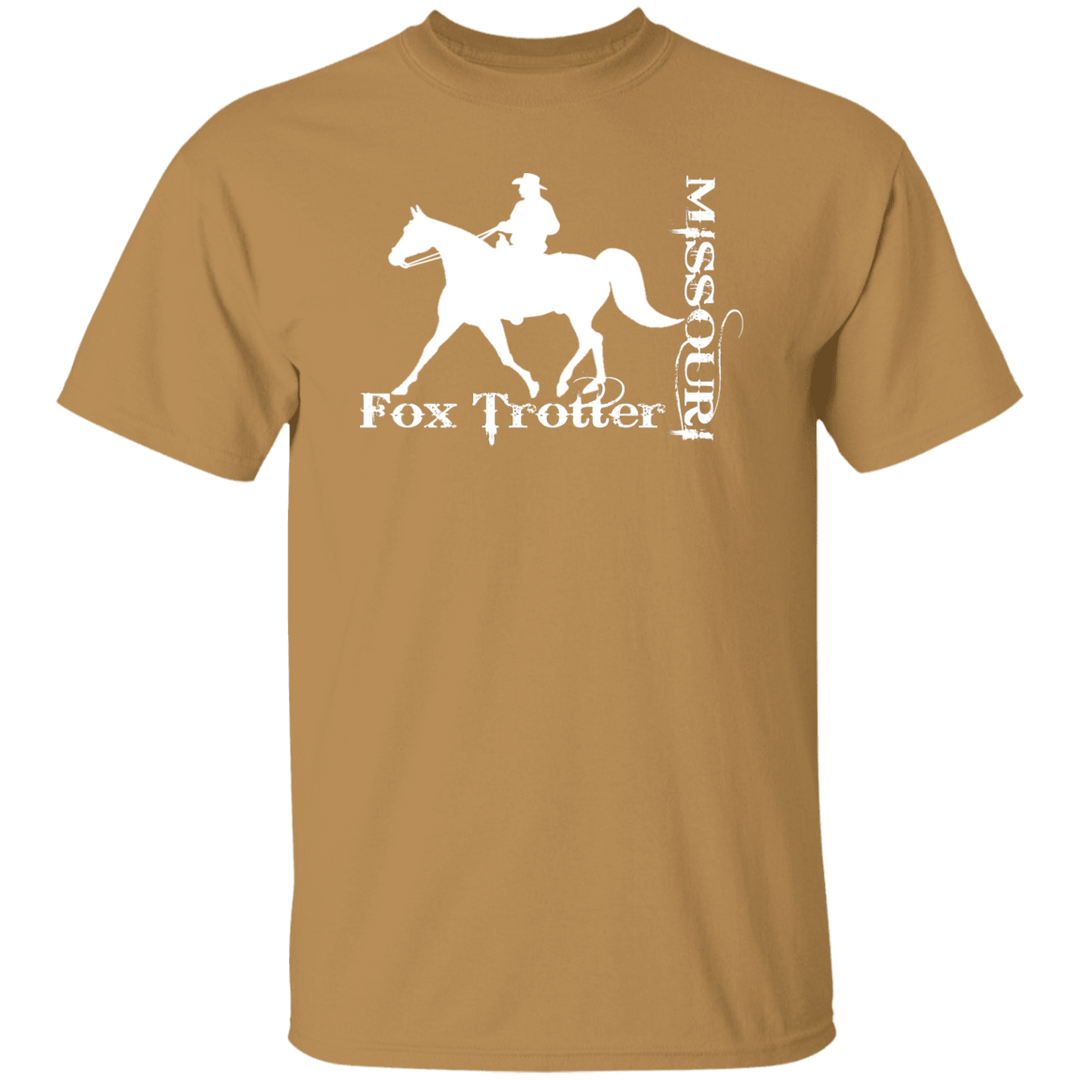 MISSOURI FOX TROTTER (white) 4HORSE G500 5.3 oz. T-Shirt