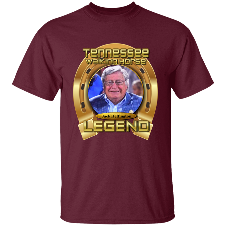 JACK HEFFINGTON (Legends Series) G500B Youth 5.3 oz 100% Cotton T-Shirt
